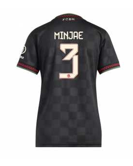 Billige Fotballdrakt Bayern Munich Kim Min-jae #3 Replika Tredjedrakt Dame 2025-26 Kortermet Billige Fotballdrakt Bayern Munich Kim Min-jae #3 Replika Tredjedrakt Dame 2025-26 Kortermet